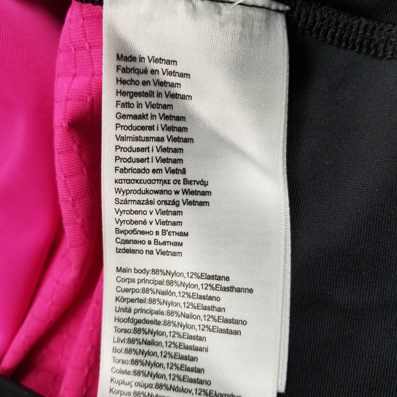 Pearl Izumi Fuchsia and Black Racerback Tank Top - Picture 9 of 11